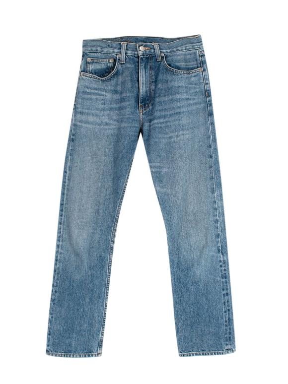 Brock Collection Mid Wash Straight Leg Jeans