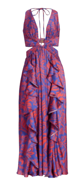 PatBO Pua Cut Out Maxi Dress