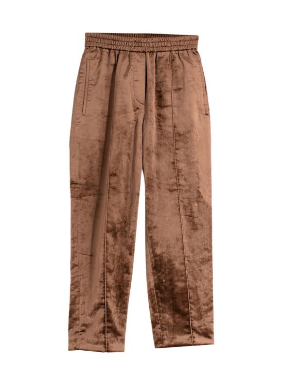 Brunello Cucinelli Bronze Velvet Trousers