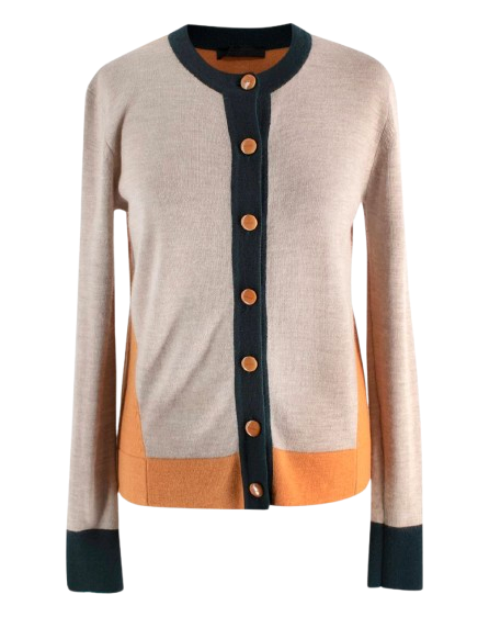 The Row Colour Block Cardigan