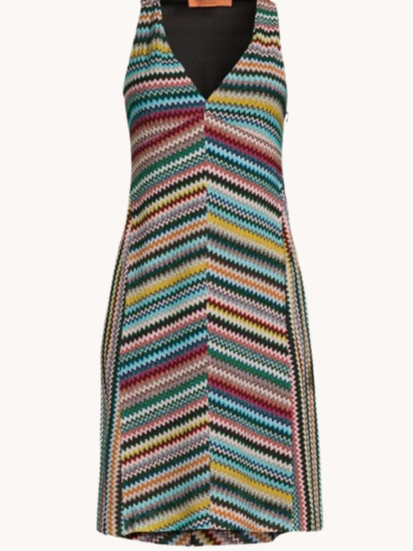Missoni Multicolour Metallic Mini Dress