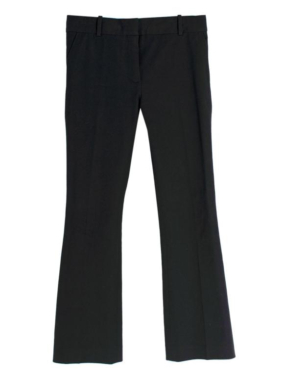 Frame Black Le Crop Mini Boot Trousers