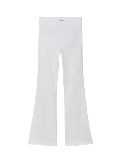 Frame White The Jetset Flare Jeans