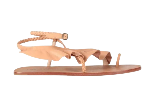 Ulla Johnson Tan Leather Daria Sandals