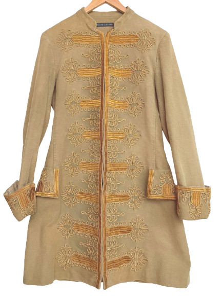 Ralph Lauren Brushed Cotton Military Jacket