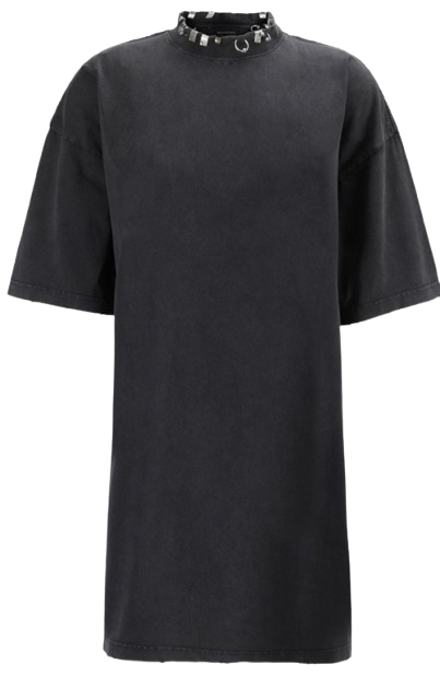 Balenciaga Black Pierced T-Shirt