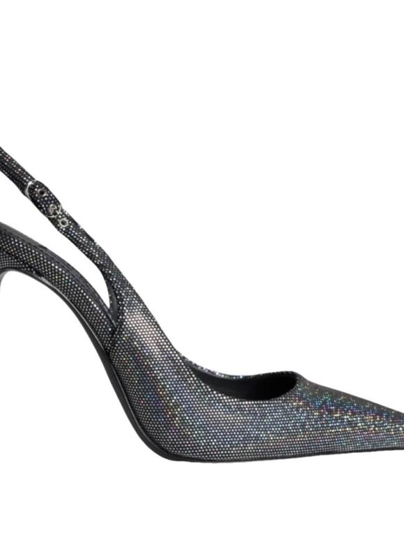 Dolce & Gabbana Decolette Shimmery Heeled Singbacks