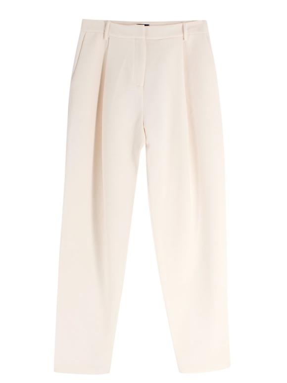 Magda Butrym Cream Wool Trousers