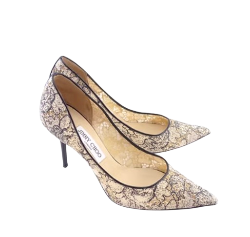 Jimmy Choo Lace Agnes Pumps