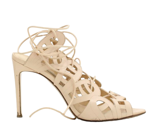 Laser Cut Leather Sandals