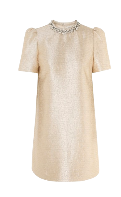 Zimmermann Zimmearmann Gold Crush Shift dress