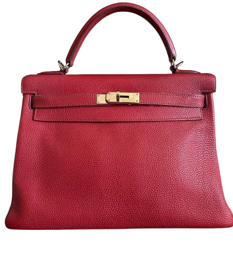 Hermes Rouge Garance Kelly 32cms