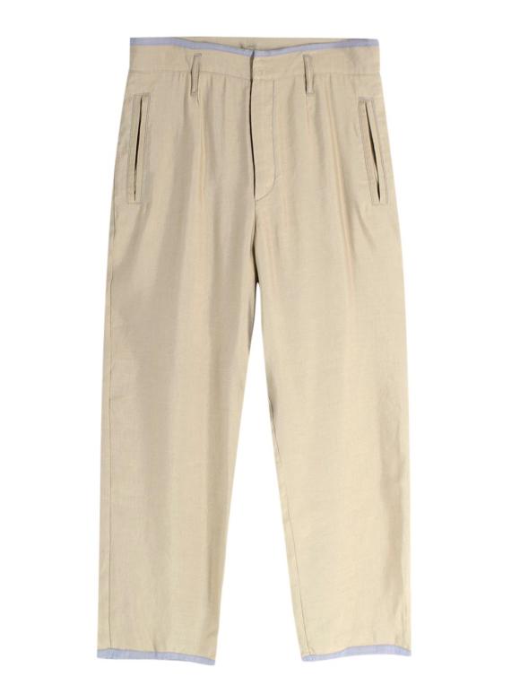 Forte Forte Sage Green Linen Trousers
