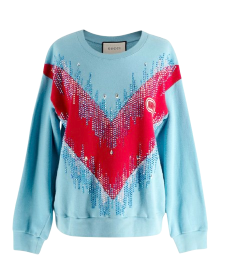Gucci X Sega Embellished Sweatshirt