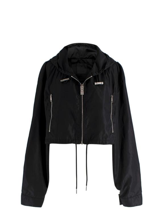 Givenchy Cropped Hooded Windbreaker