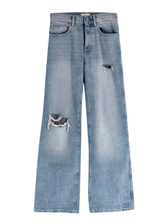 DL 1961 Desi Boot Ripped Jeans