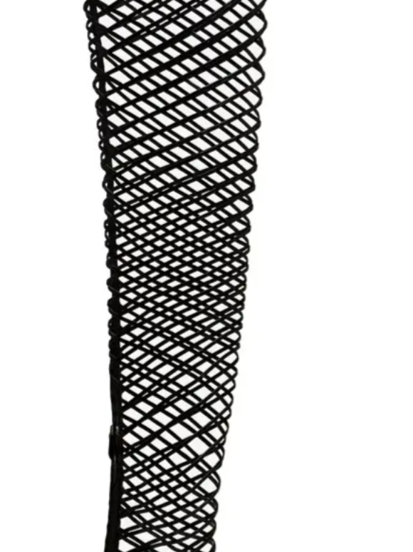 Alaia Clear wedge Over the Knee Boots