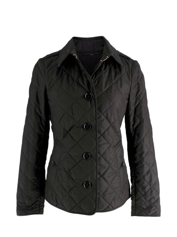 Burberry Black Quilted Jacket