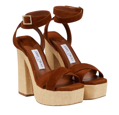 Jimmy Choo Gaia 140 Platform Sandals