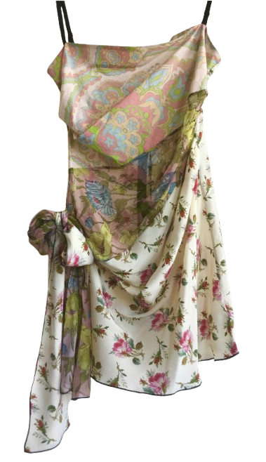 Gucci Vault Floral Mini Dress