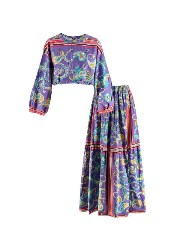 Philosophy Di Lorenzo Serafini Purple Two Piece Set