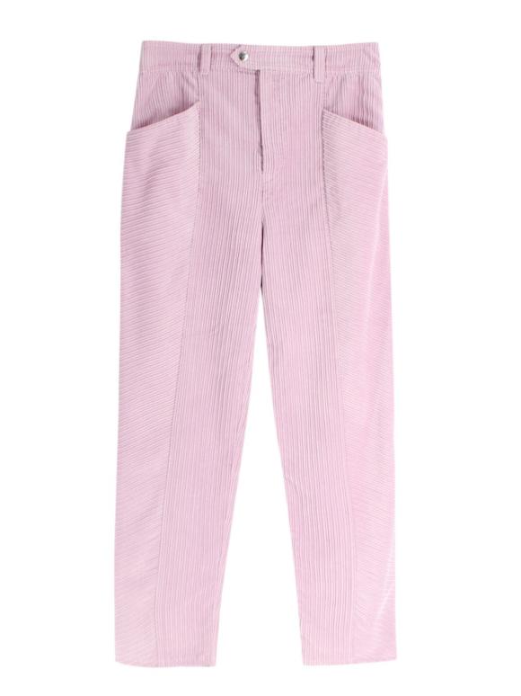 Isabel Marant Lilac Corduroy trousers Size FR 42