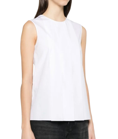 Marni White Sleeveless Blouse