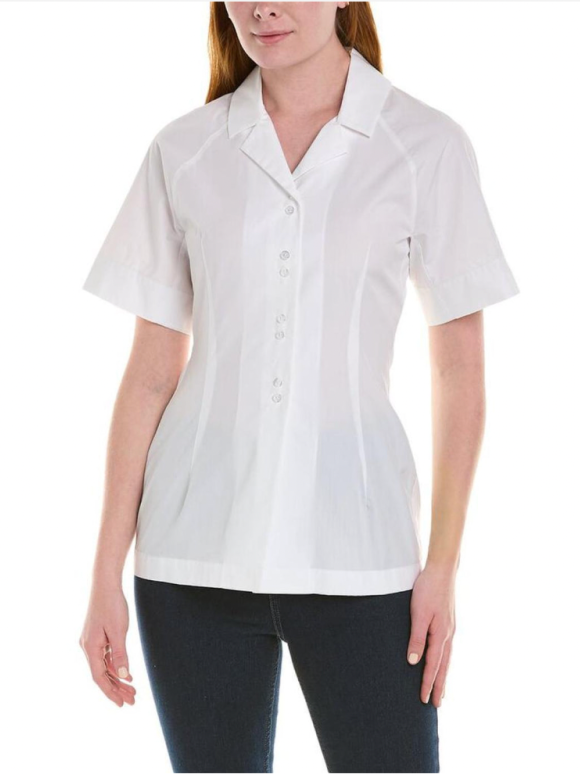 Sportmax Fitted White Shirt