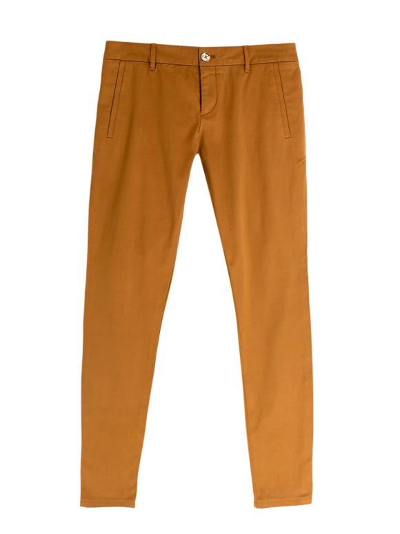 Gucci Dark Gold Cotton/Elastane Jeans
