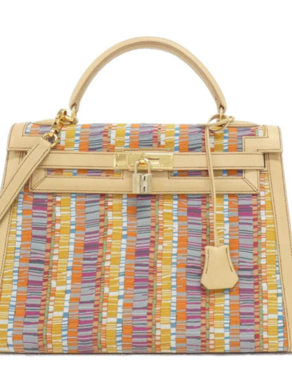 Hermes Kelly 32 Sellier Vibrato Sable Chamonix Gold Hardware