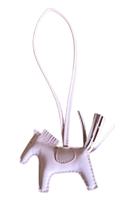 Hermes Rose Darling Rodeo Charm