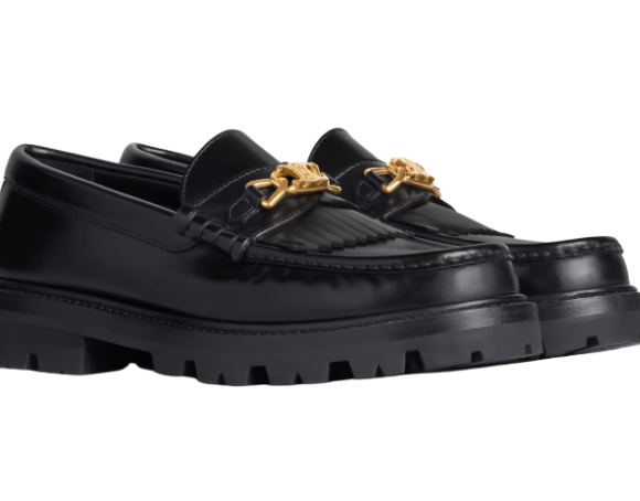 Celine Margaret Loafer in Black