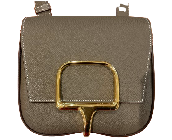 Hermes Etoupe Epsom Mini Della Cavalleria