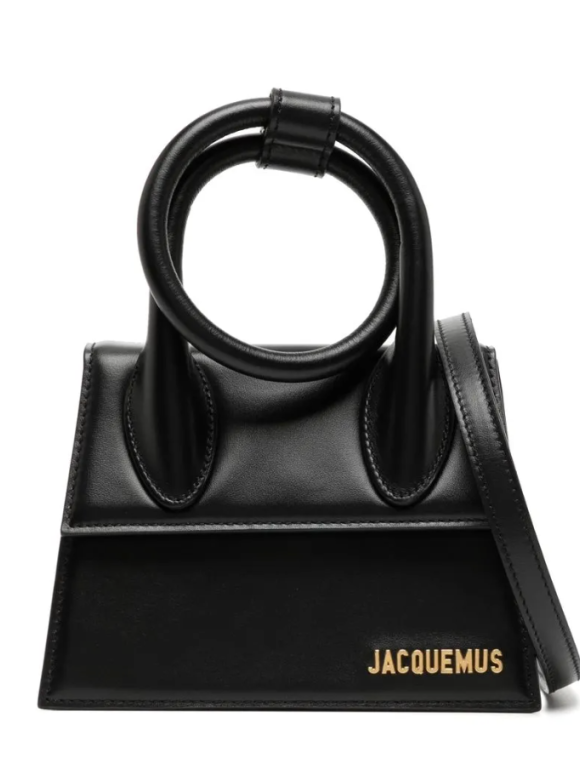 Jacquemus Black Leather Le Chiquito Bag