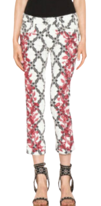 Isabel Marant Embroidered Jeans