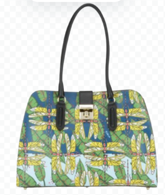 Furla Dragonfly Print Tote