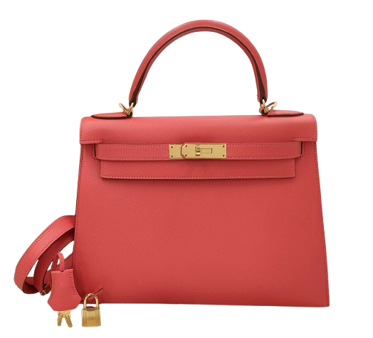 Hermes Capucine Sanguine Epsom Kelly Sellier 28