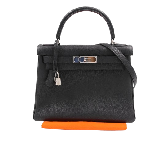 Hermes Grey Togo Kelly 28