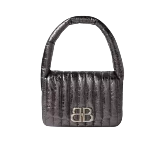 Balenciaga Silver Monaco Bag