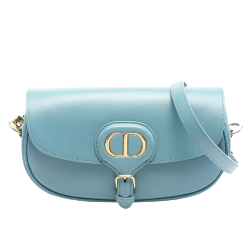 Dior Light Blue Leather Bobby East-West Shoulder Bag