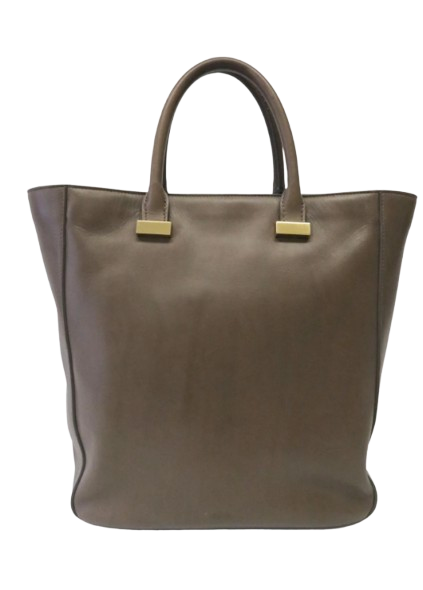 The Row Grey Tall Tote Bag - Well worn