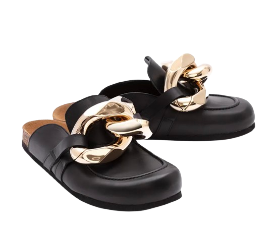 J W Anderson Chain Detail Mules