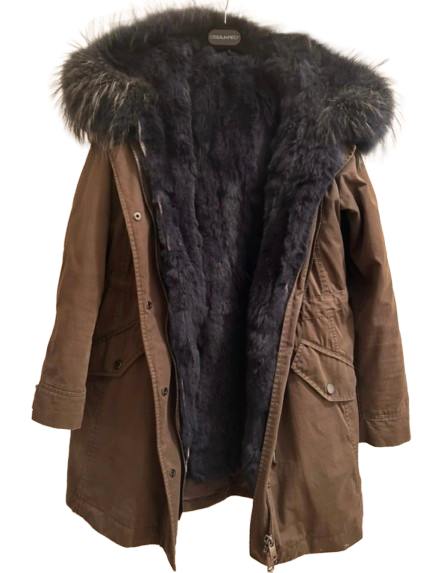 MaxMara Weekend Brown Parka Jacket