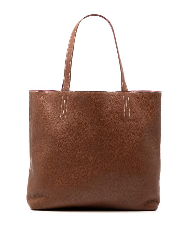 Hermes Brown Clemence Double Sens 36