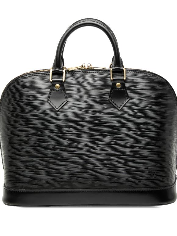 Louis Vuitton Black Epi Alma PM