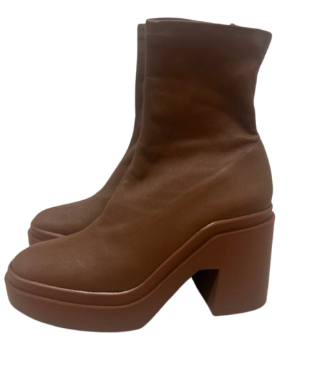 Robert Clergerie Tan Nina Boots