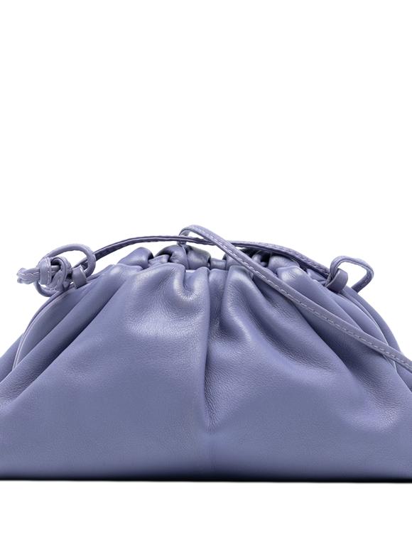Bottega Veneta Lilac Lambskin The Mini Pouch Crossbody
