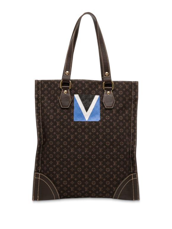 Louis Vuitton Coated Canvas Monogram Mini Lin Cabas Tanger
