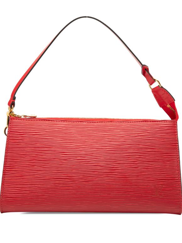 Louis Vuitton Red Epi Pochette Accessoires