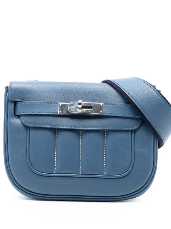 Hermes Blue Agate Swift Berline 28